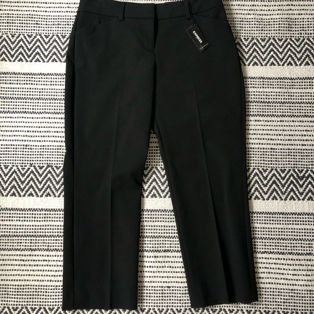 NWT Express Editor Crop Dress Pants size 0